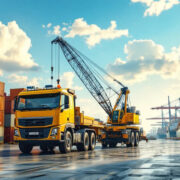 camions-grues pour chantiers navals